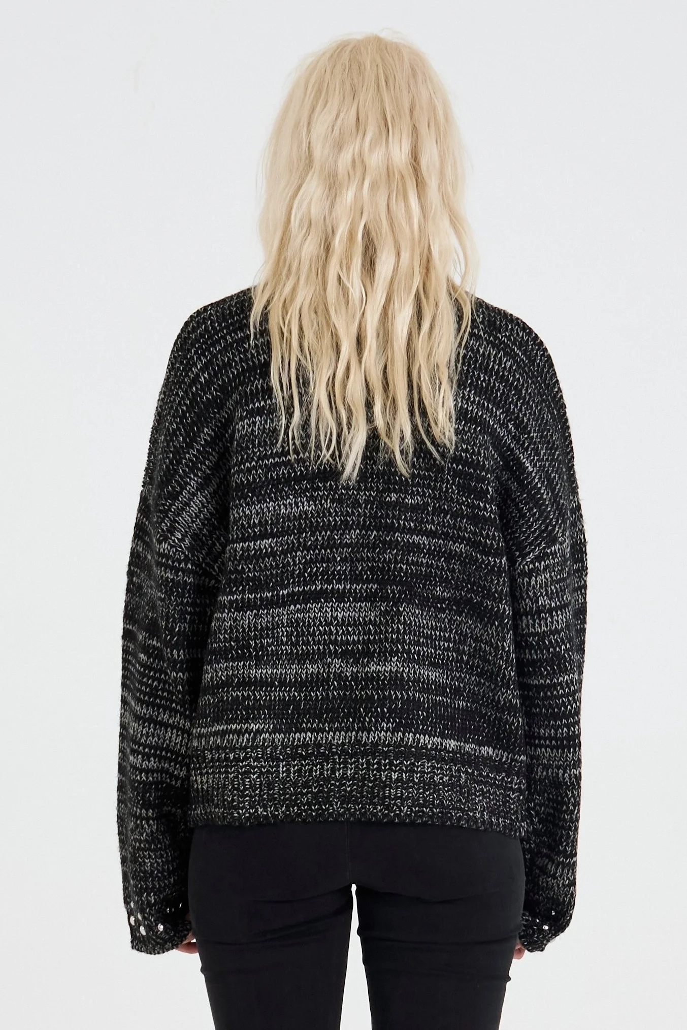 Exhibit Stud Zip Cardigan - Image 6