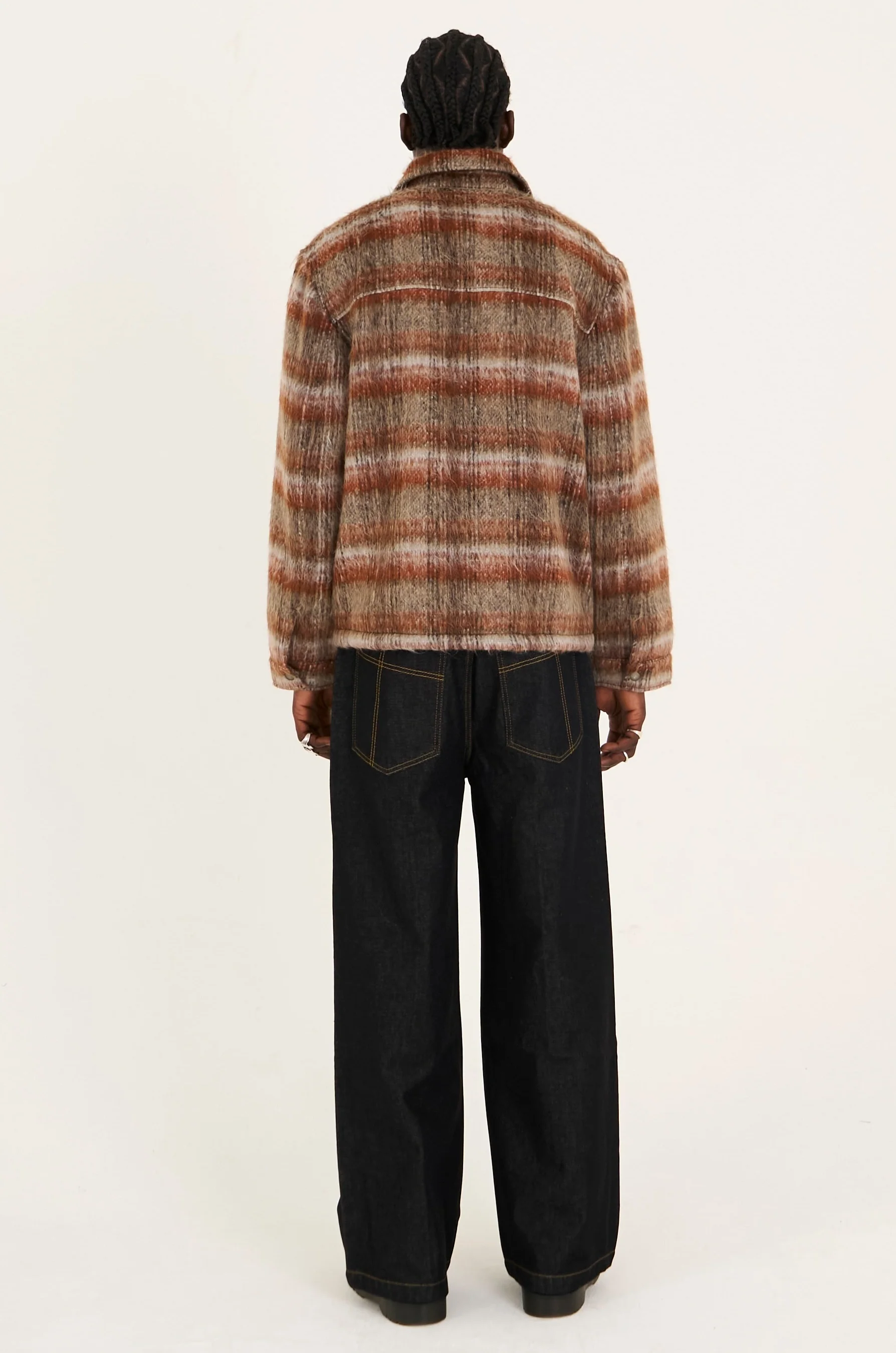 Fire Brushed Check Jacket - Image 8