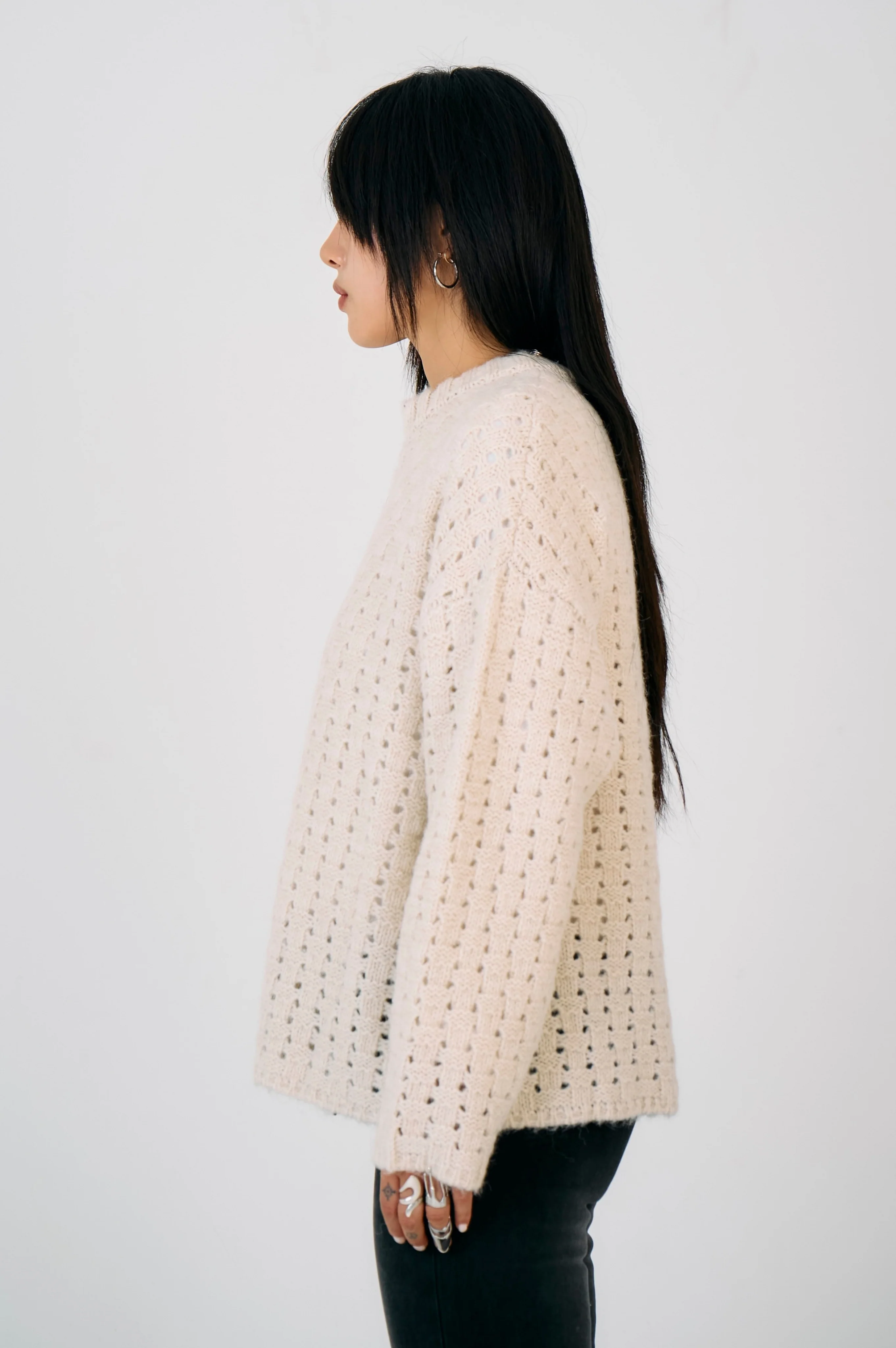 Folk Oversized Knit Cardigan - Image 5