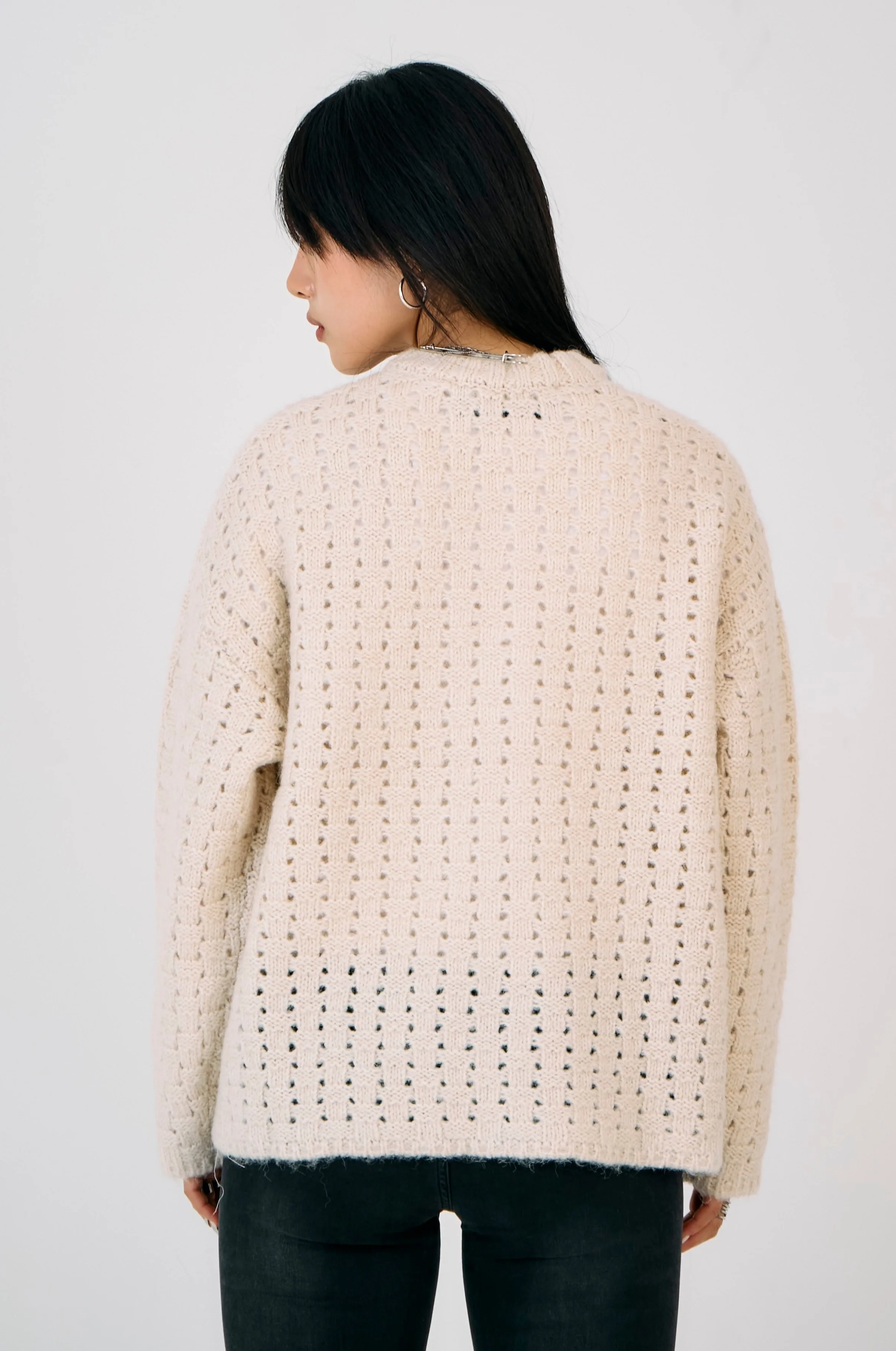 Folk Oversized Knit Cardigan - Image 6