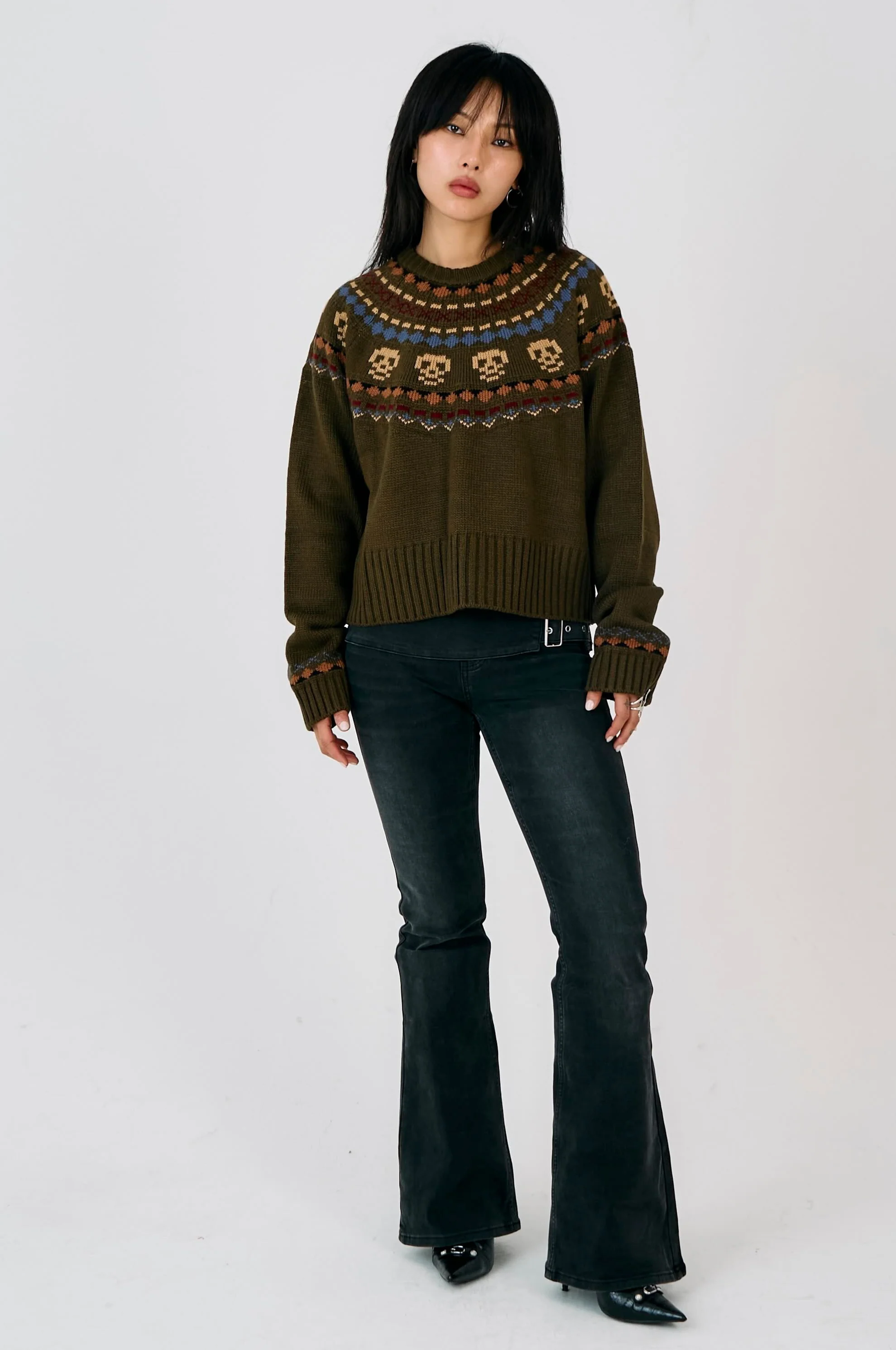 Hamlet Grunge Fair Isle Knit - Image 3