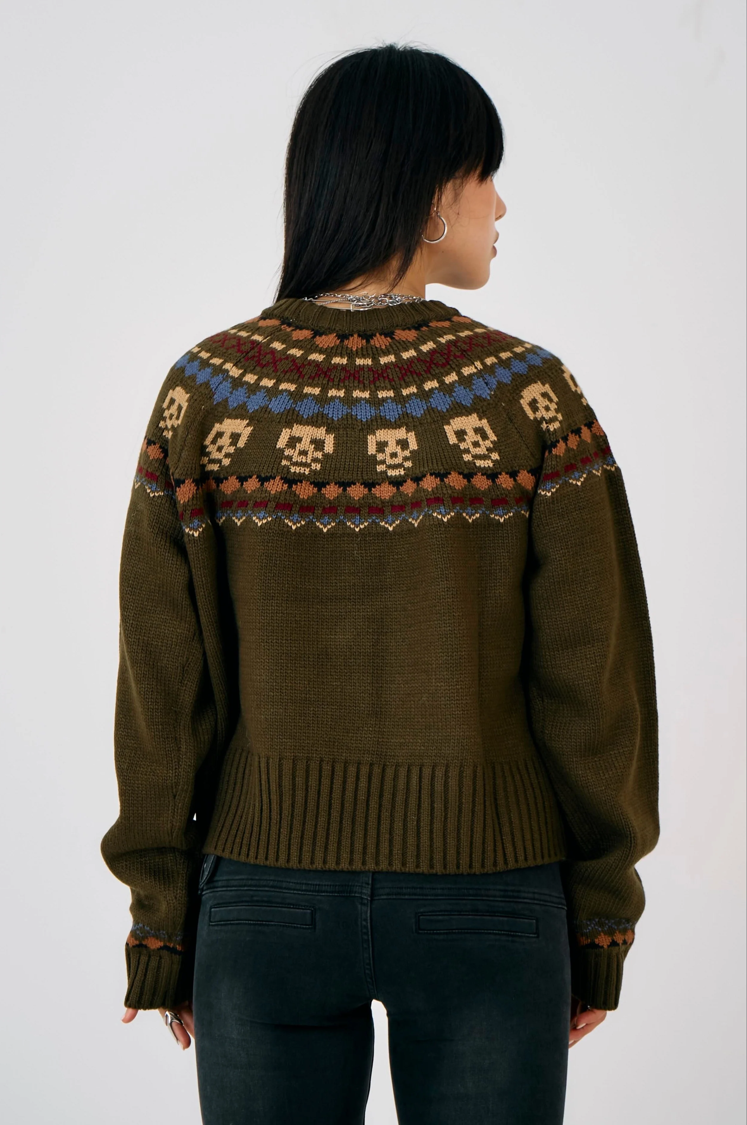 Hamlet Grunge Fair Isle Knit - Image 6