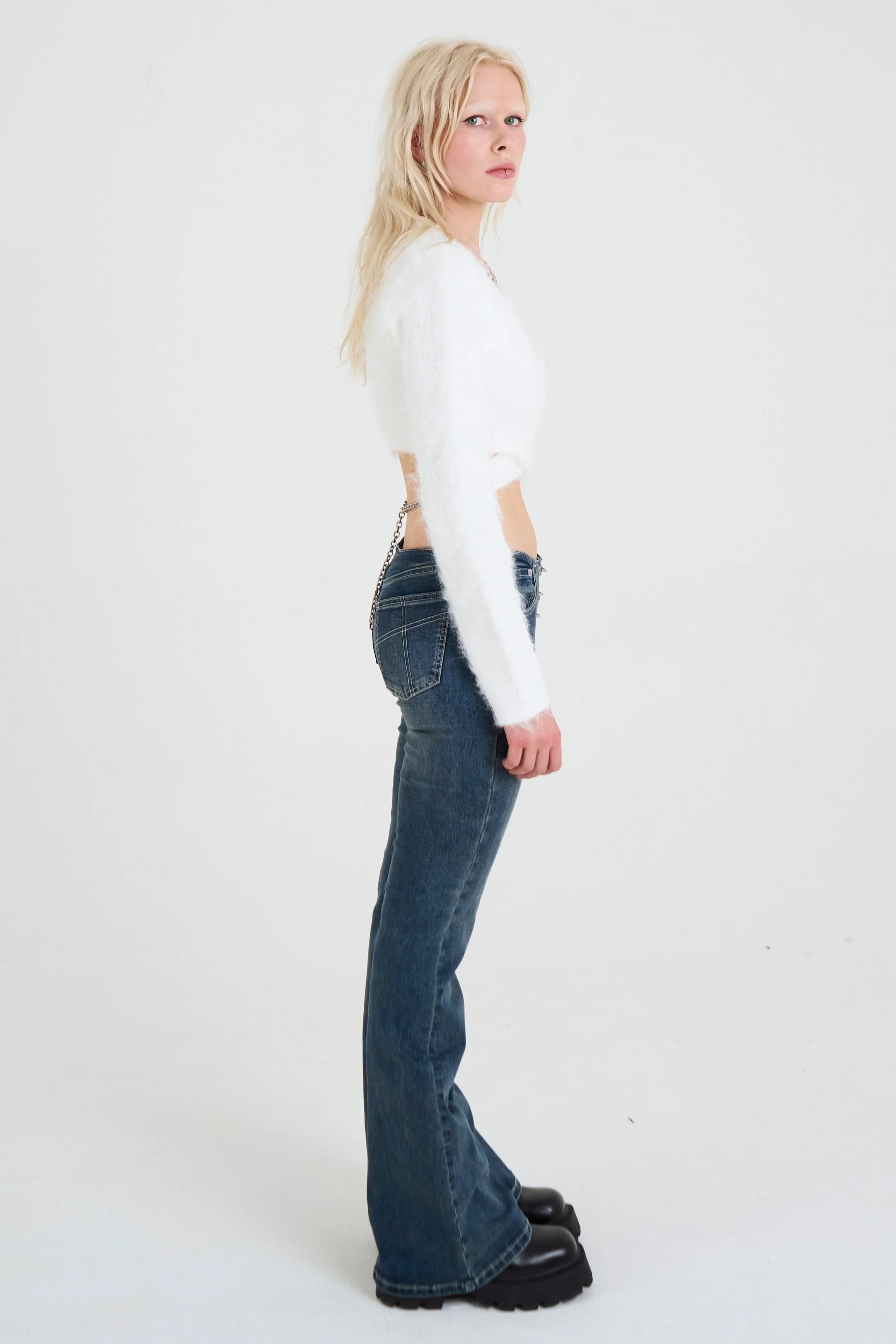 Husk Fluffy Ballet Knit Top - Image 4