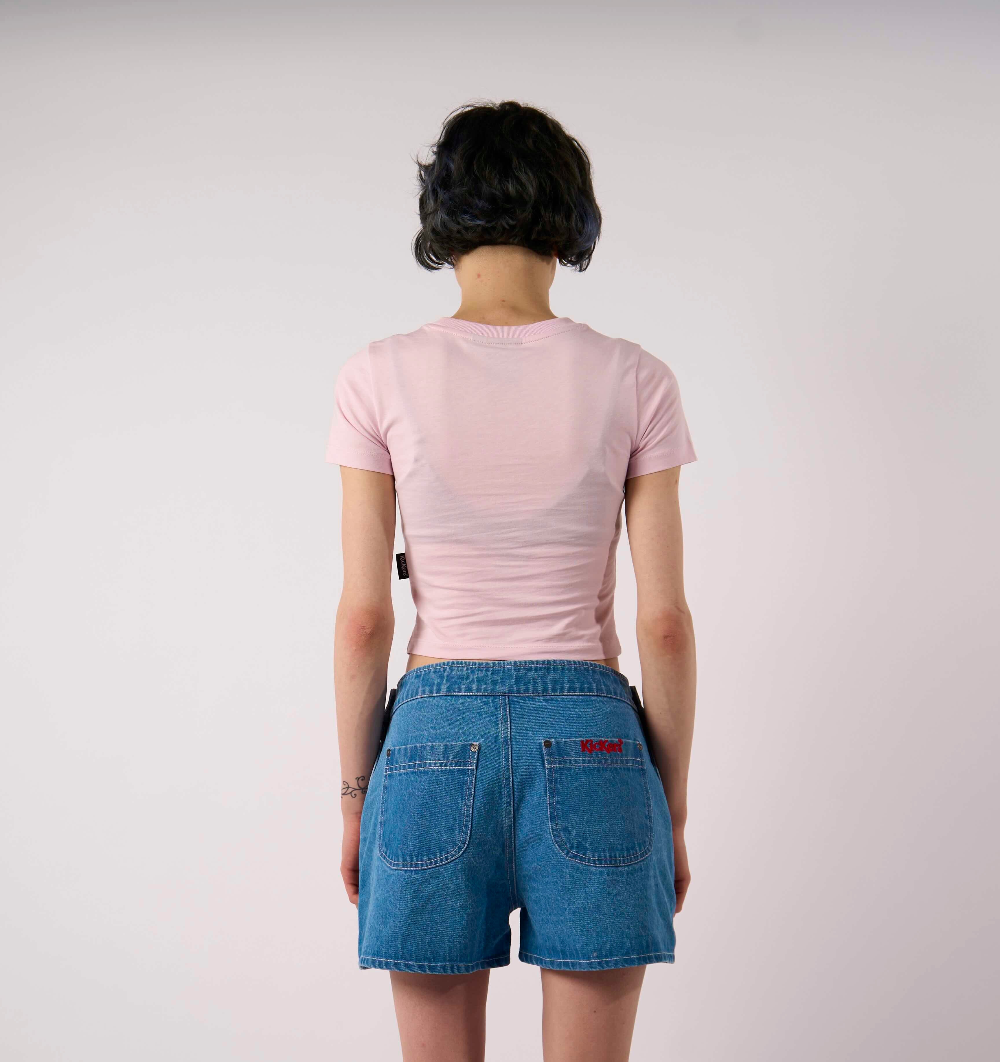 Kickers Baby Pink Logo T-shirt - Image 4