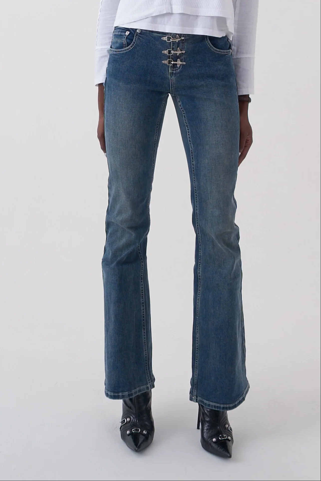 Latch Bootcut Flare Jeans - Image 3