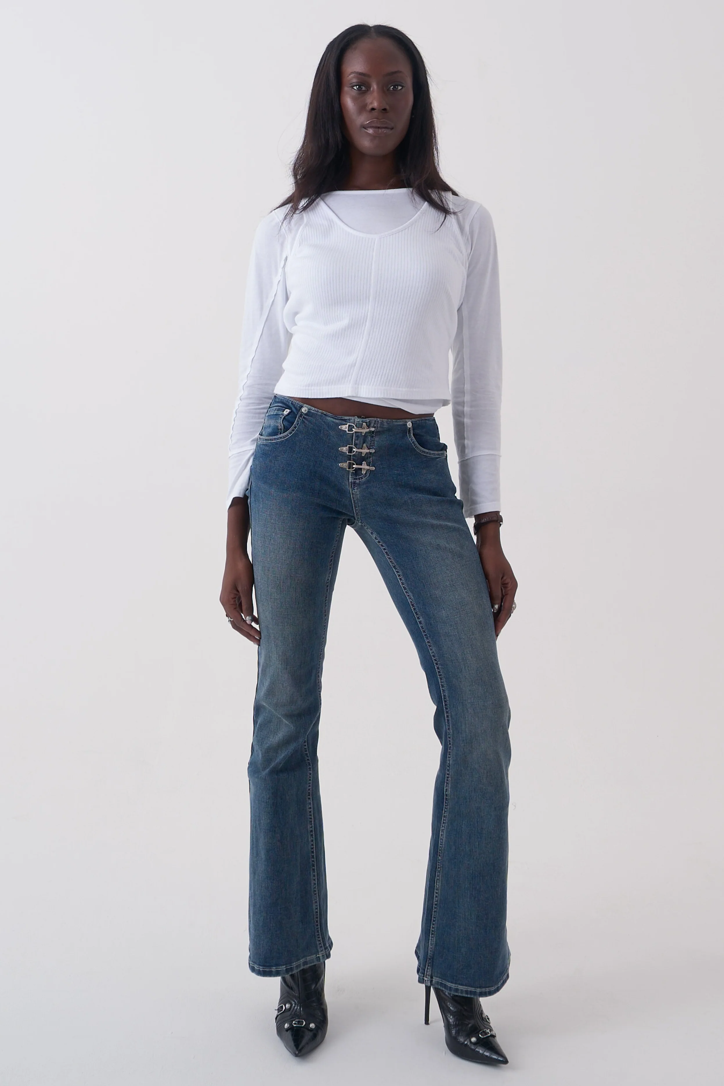 Latch Bootcut Flare Jeans - Image 4