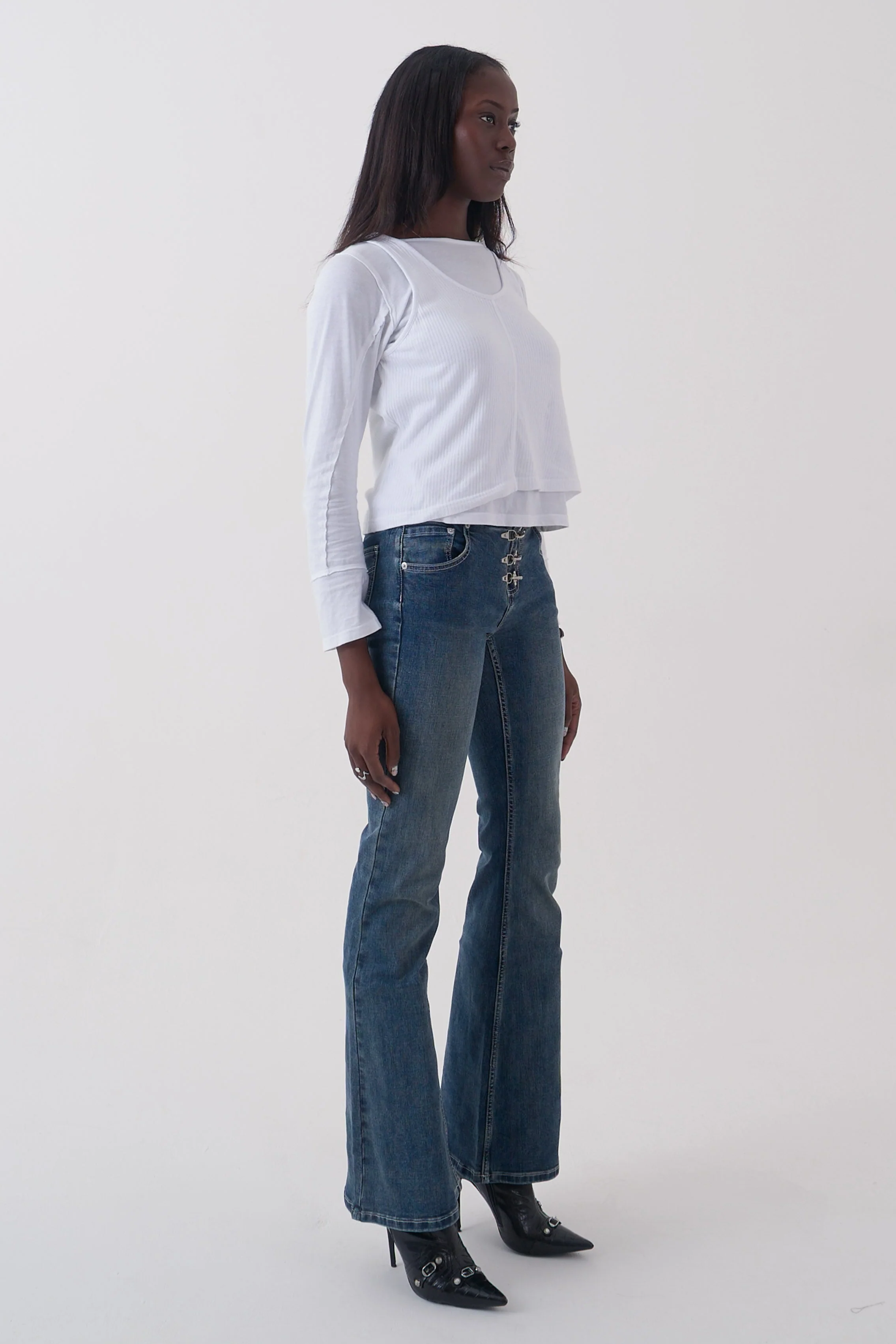 Latch Bootcut Flare Jeans - Image 5
