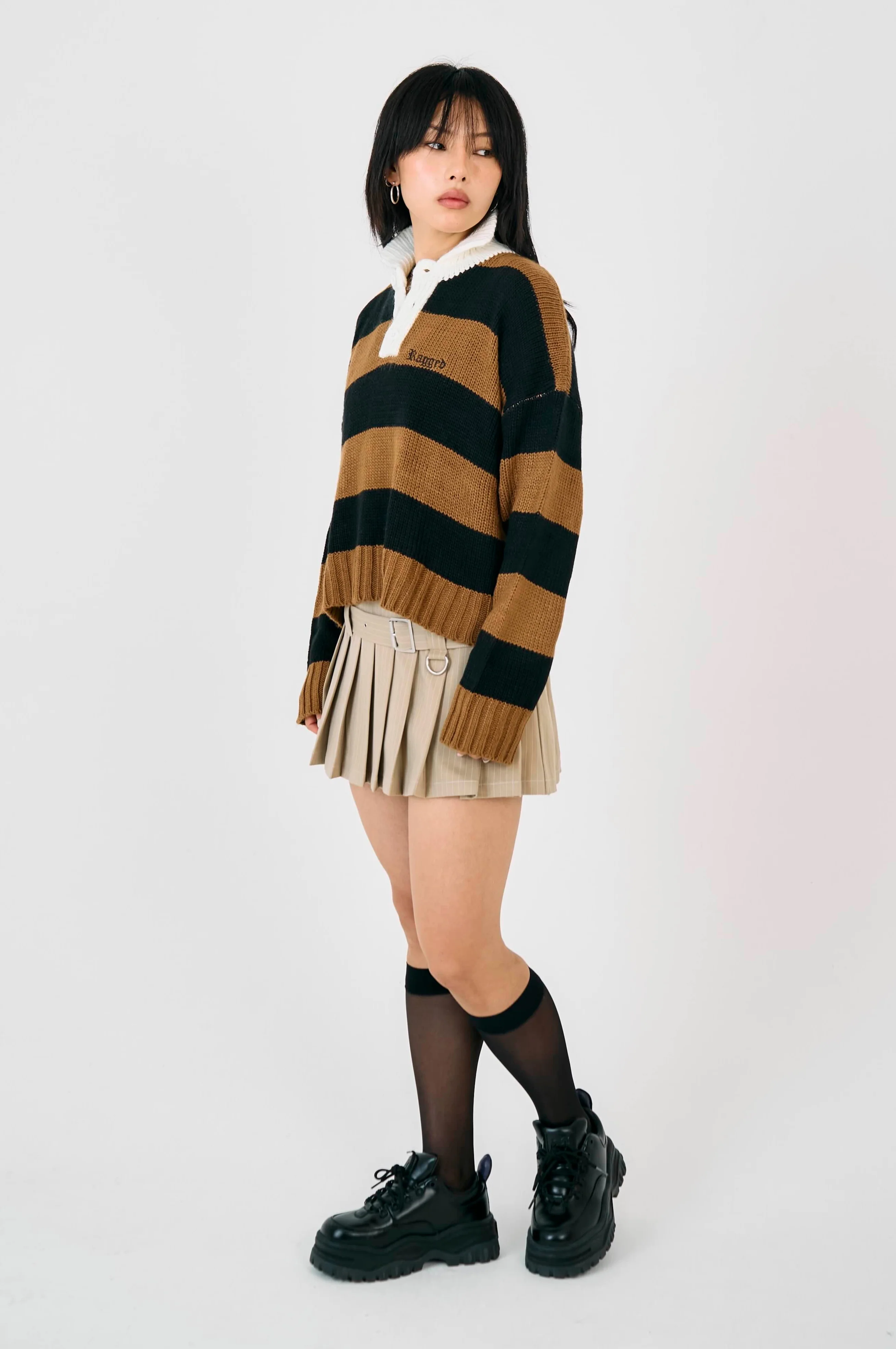 League Stripe Rugby Knit - Image 6