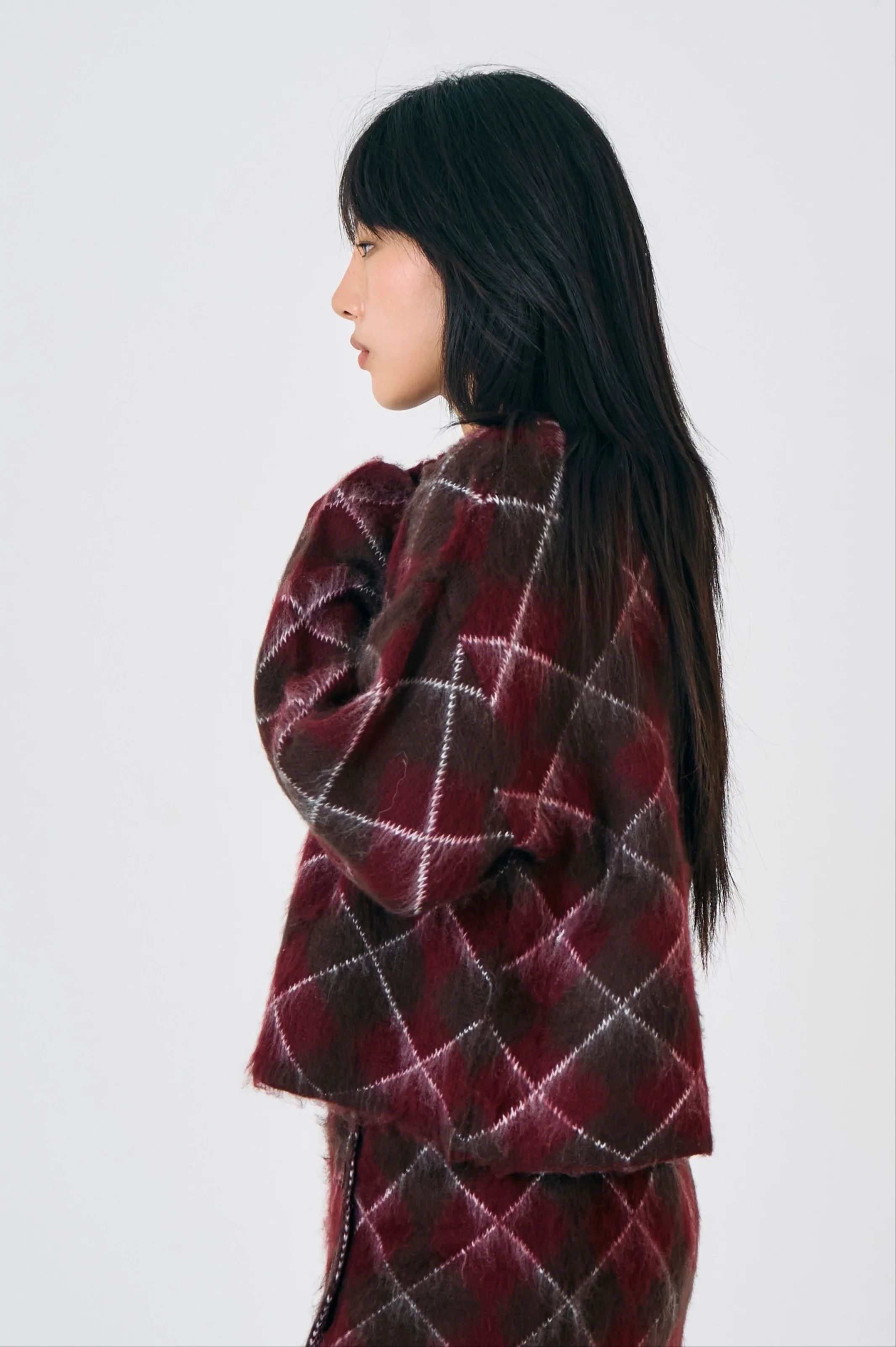 Manor Argyle Knit Cardigan - Image 3