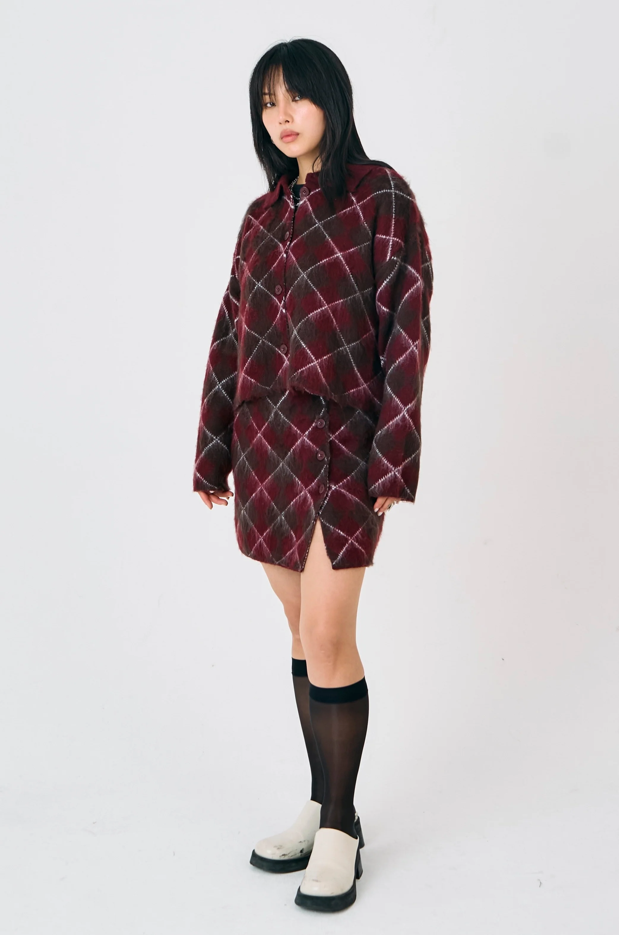 Manor Argyle Knit Cardigan - Image 4