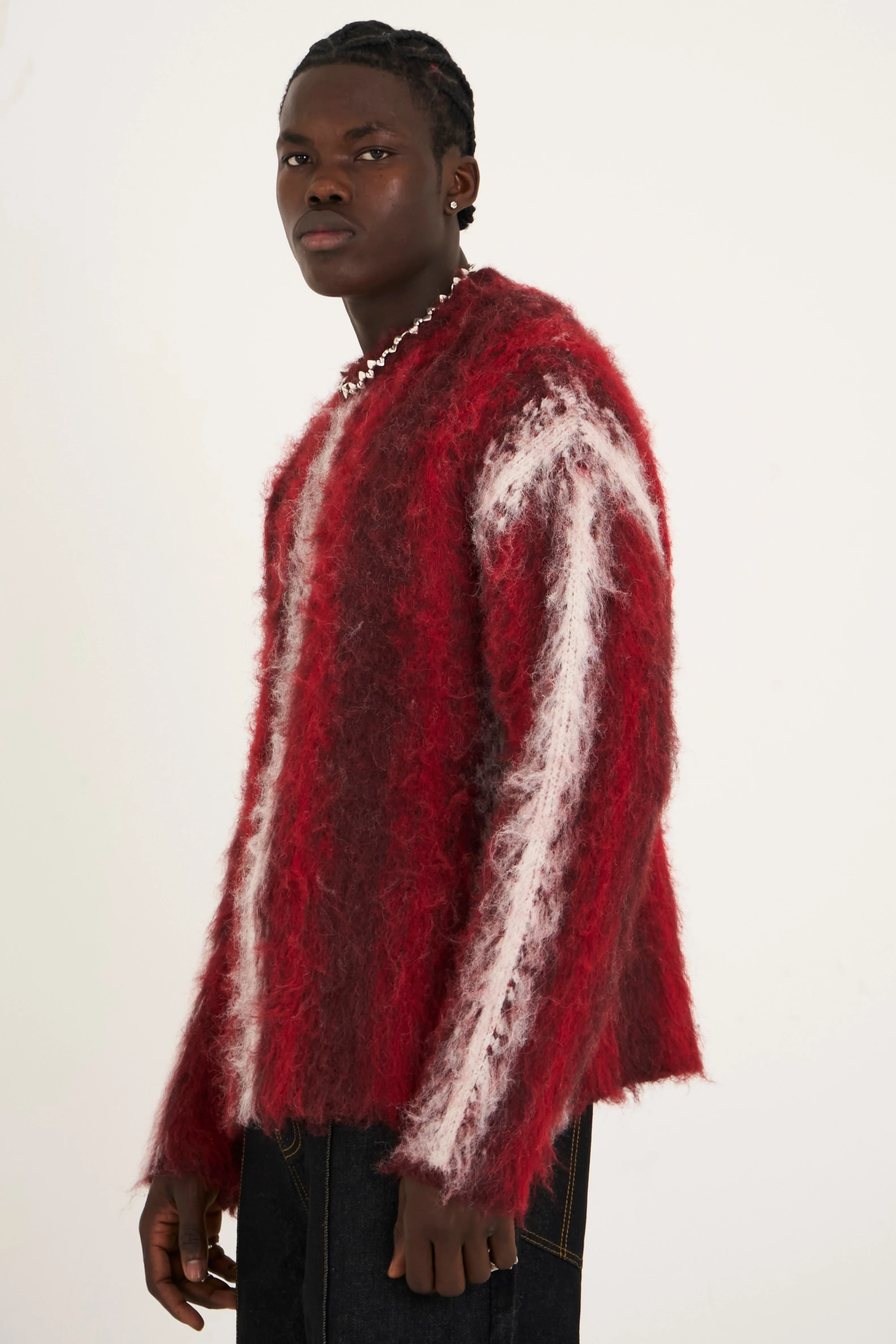 Obscure Relaxed Stripe Knit - Image 4