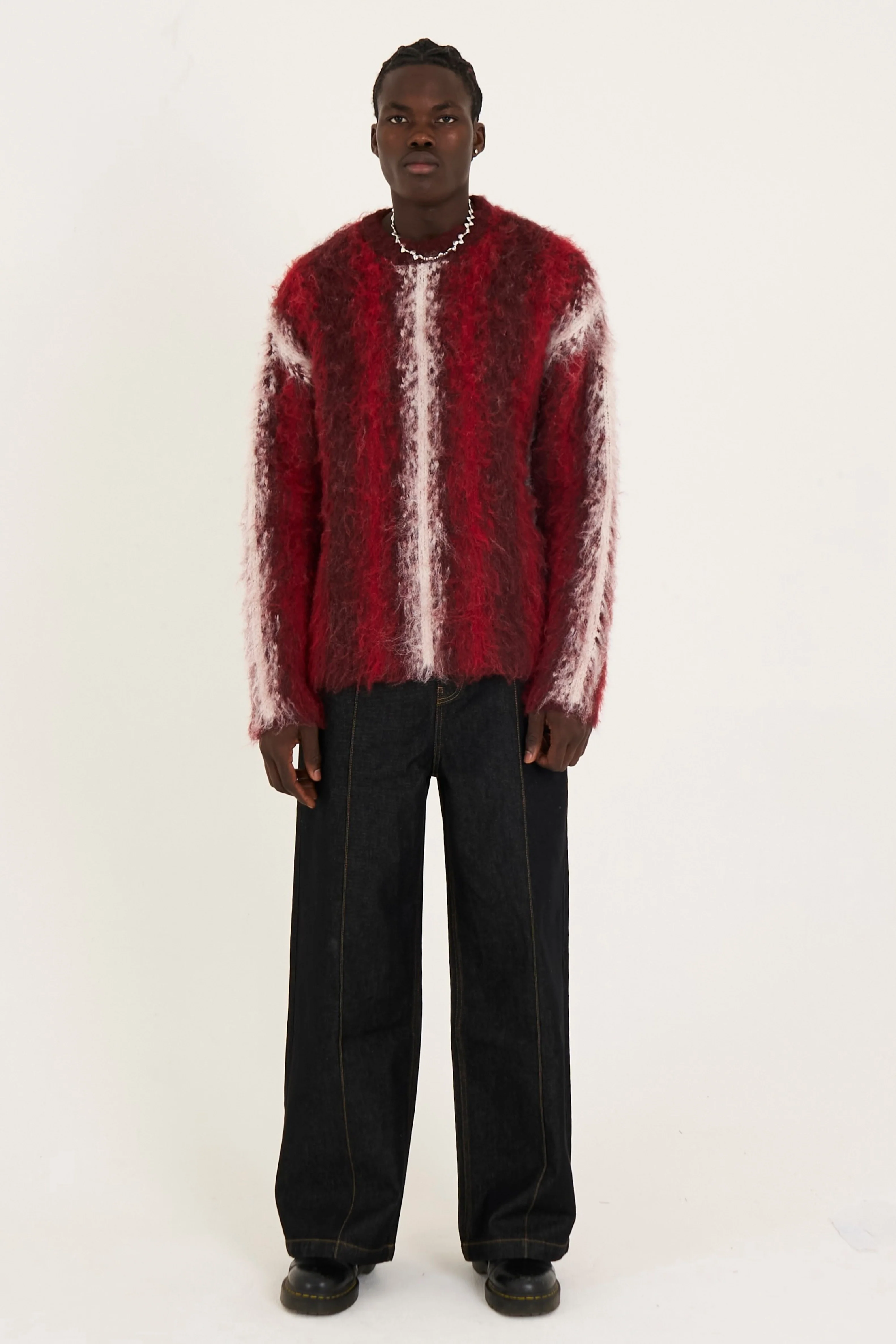 Obscure Relaxed Stripe Knit - Image 6