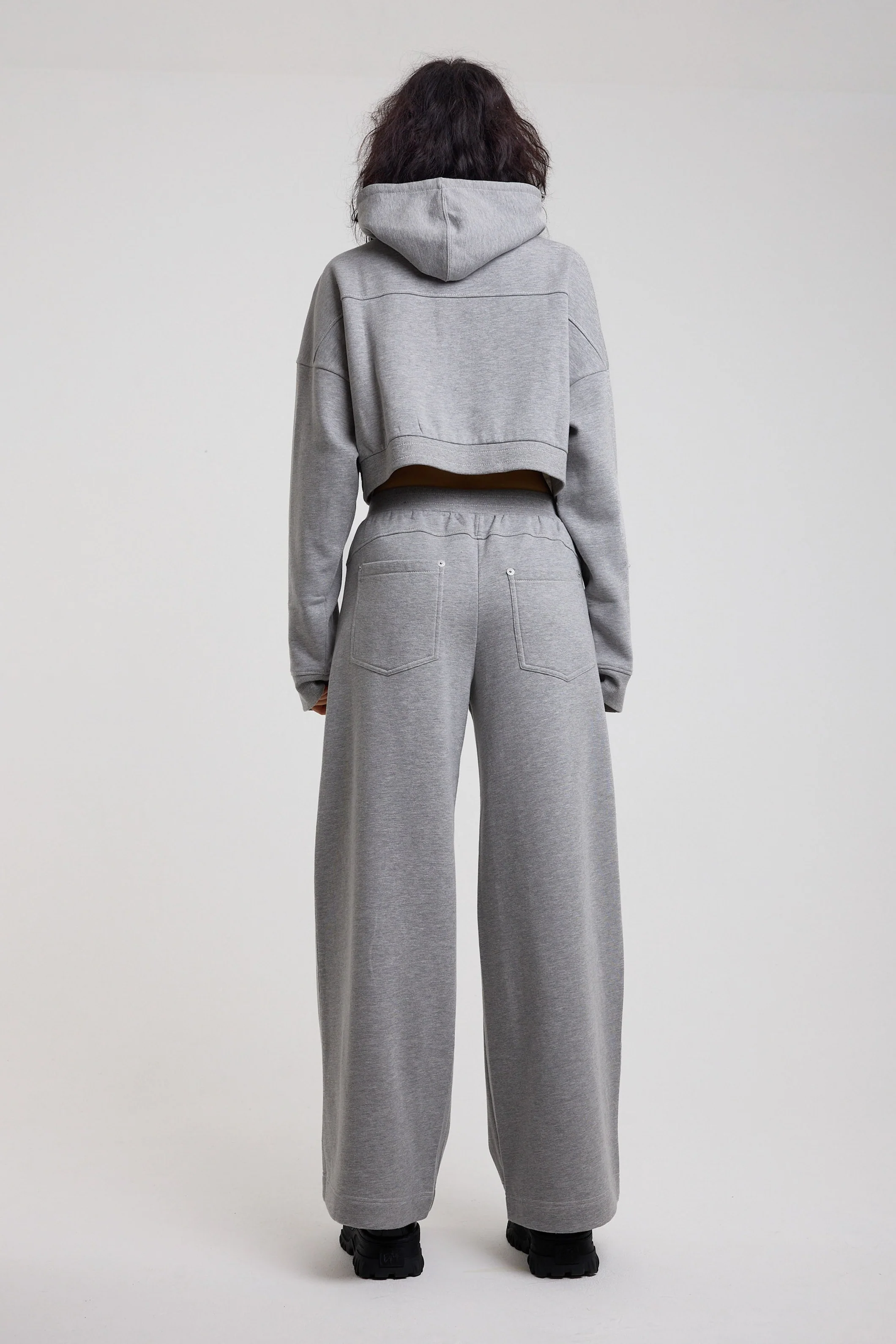 Pursuit Hardware Clasp Wide Leg Sweatpants - Image 7