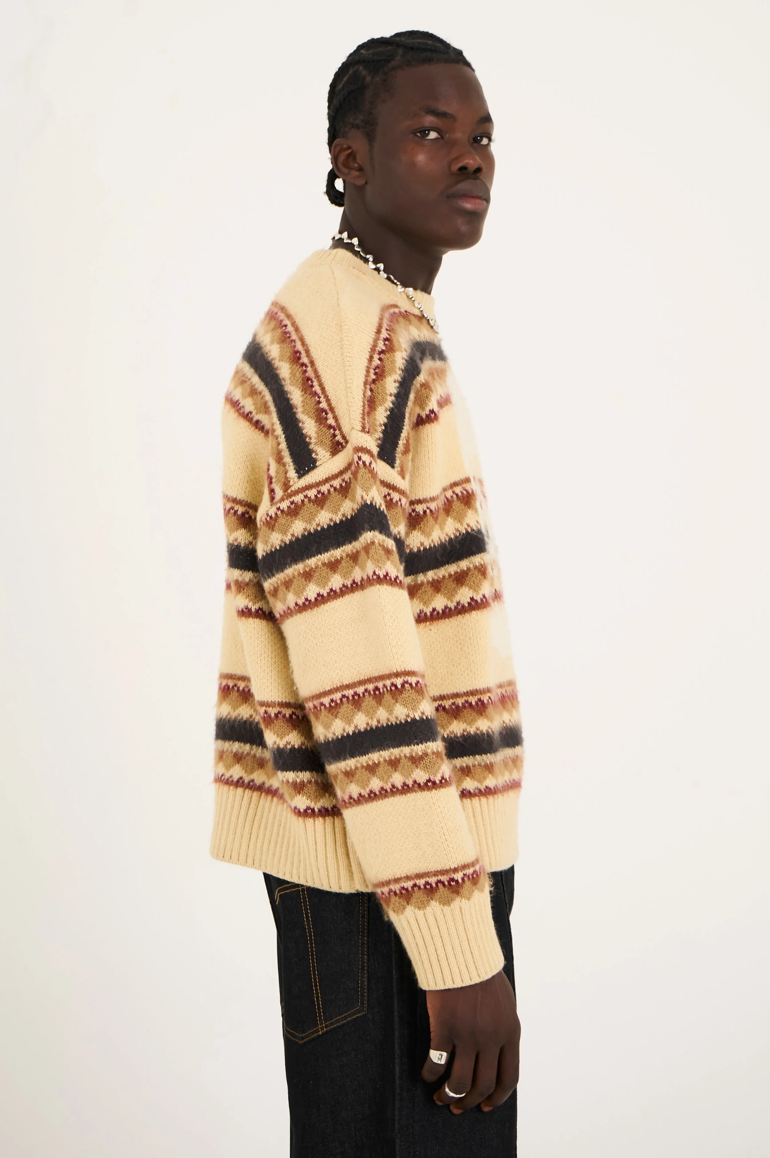 Fair Skull Fair Isle Knit - Image 4