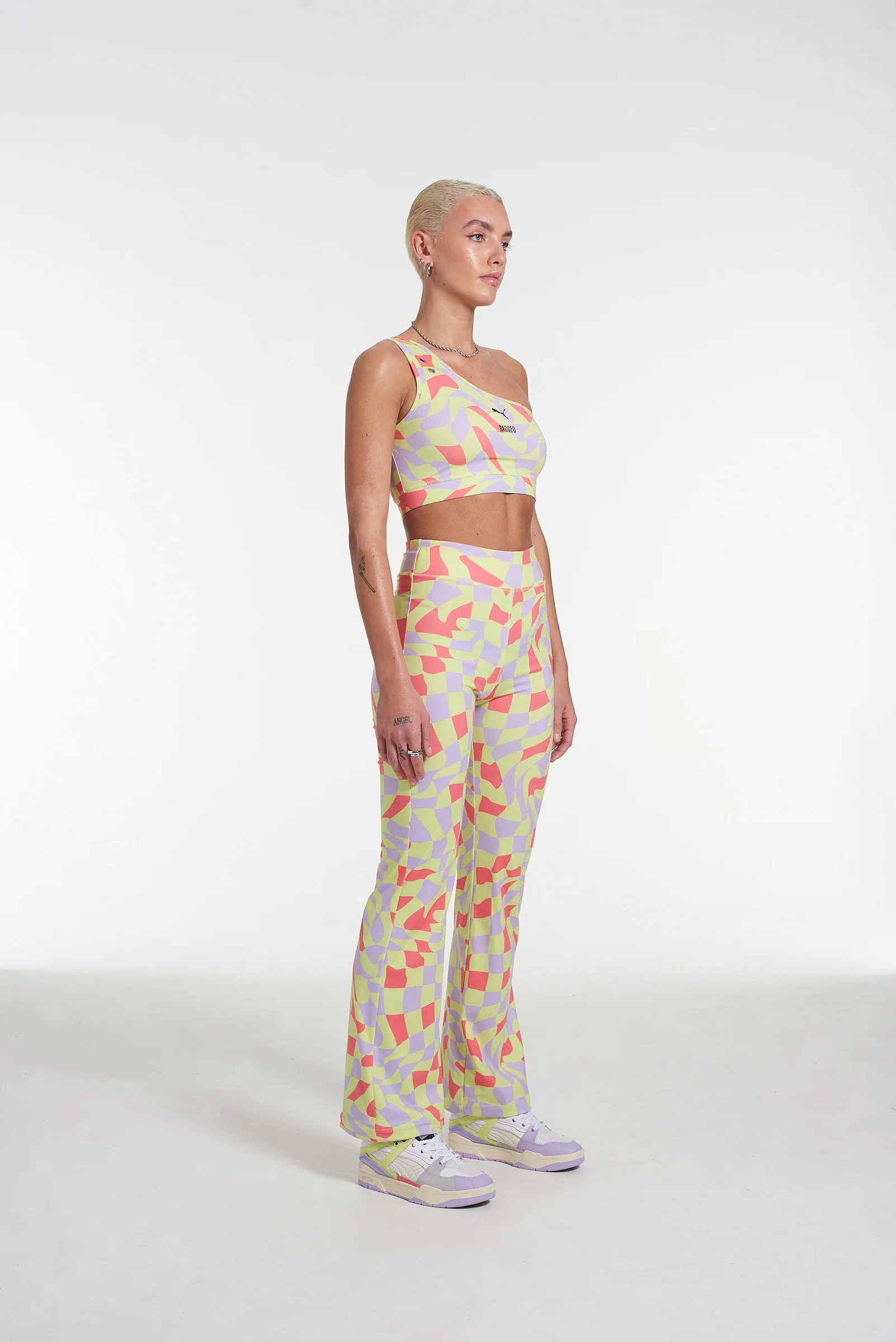 Puma X The Ragged Priest All Over Print Crop Top - Image 7