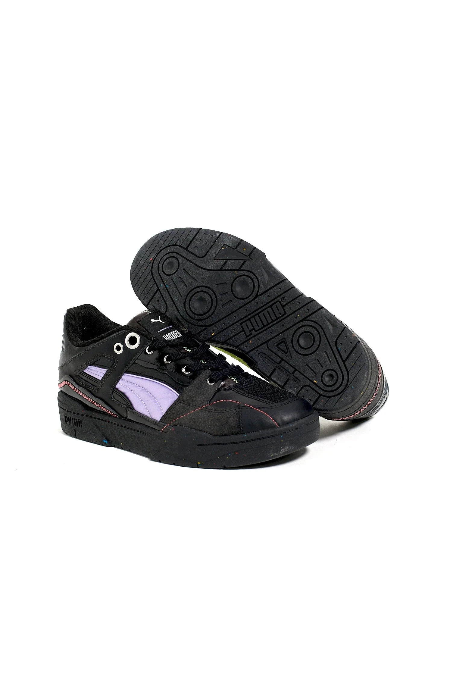 PUMA x The Ragged Priest Black & Violet Slipstream Trainer - Image 6