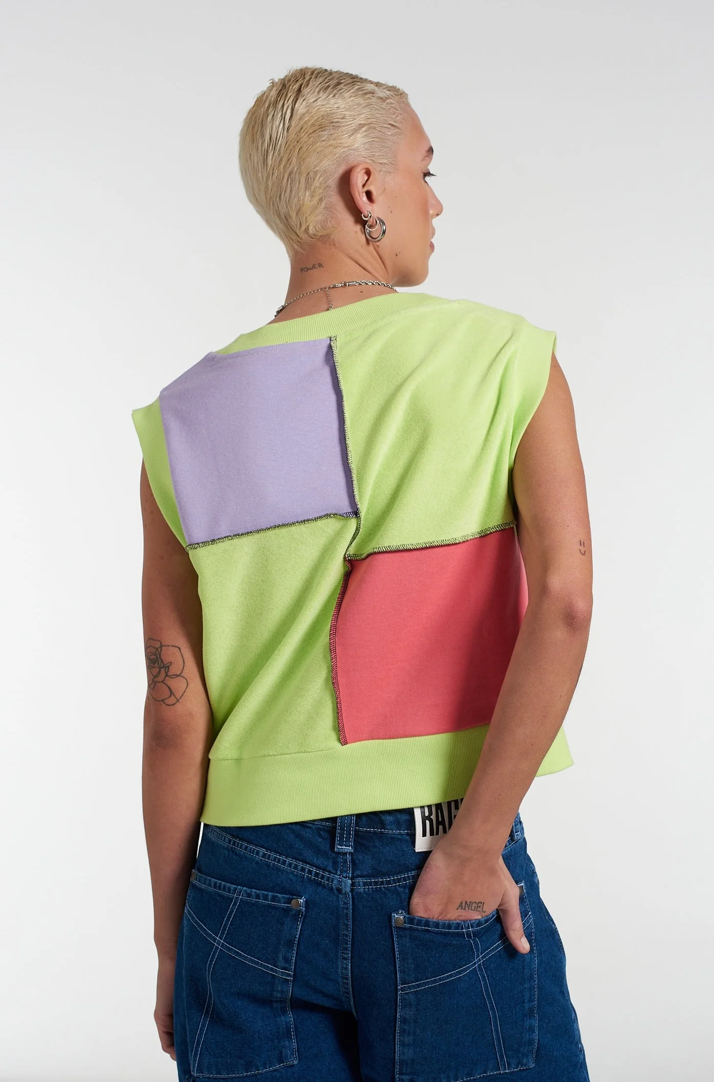 PUMA x The Ragged Priest Colour Block Vest - Image 7