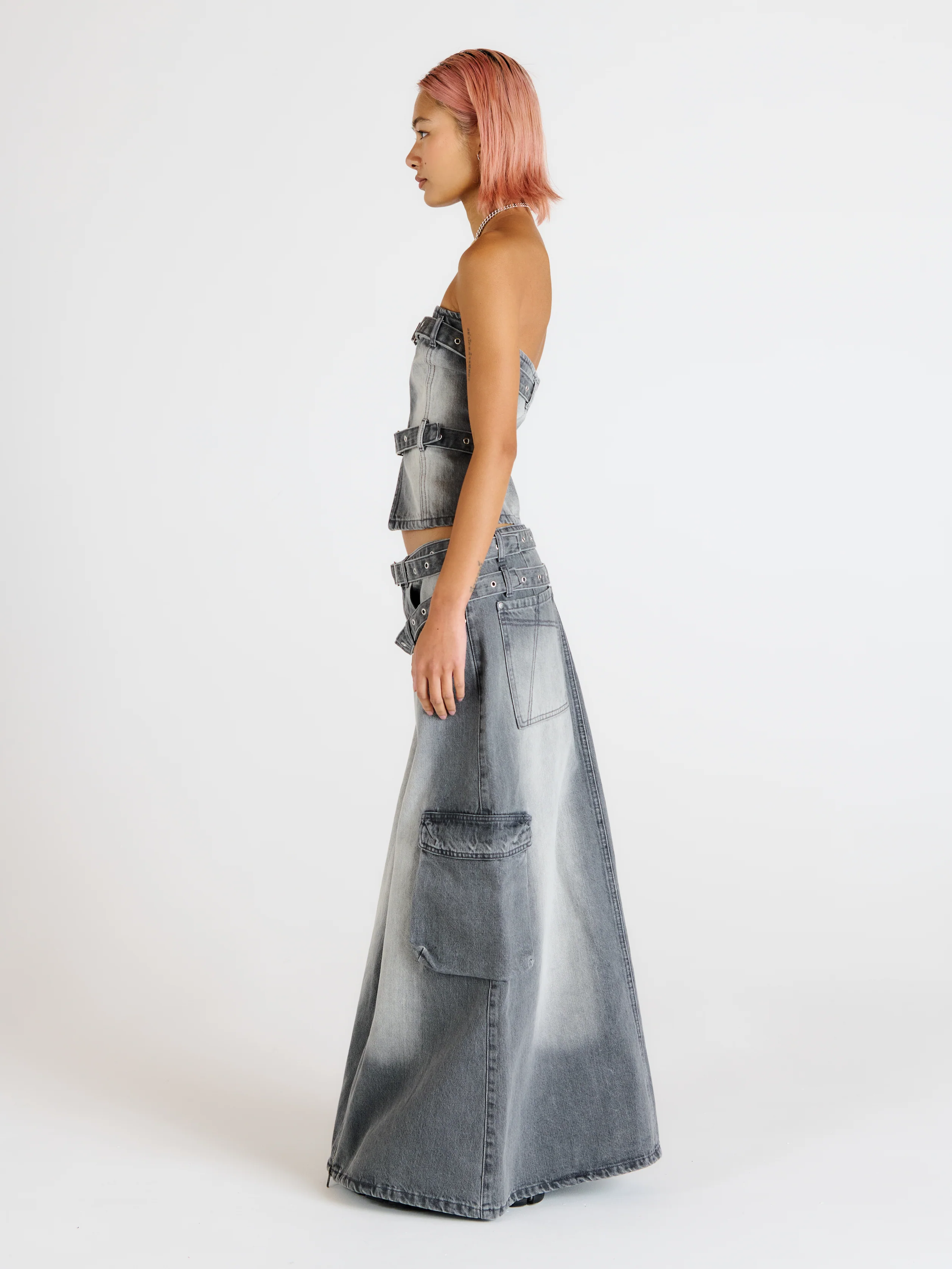 Vertigo Cargo Maxi Skirt - Image 4